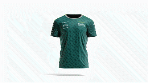 Aston Martin F1 Team T Shirt 2024 - olive Boos