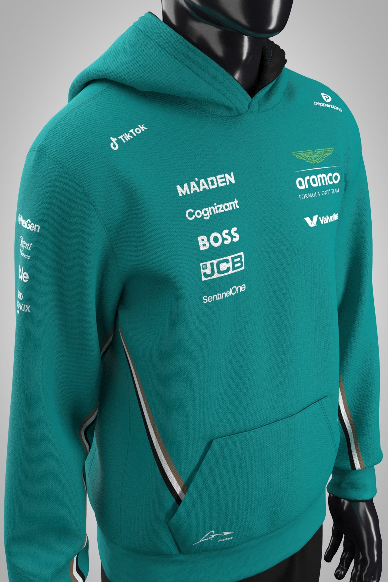 Aston Martin F1 2025 Team Hoodie - green