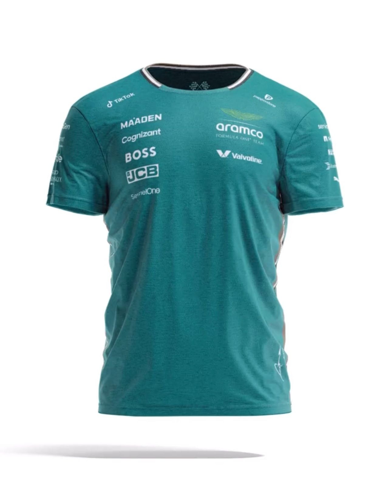 Aston Martin F1 Team T Shirt 2025 - olive