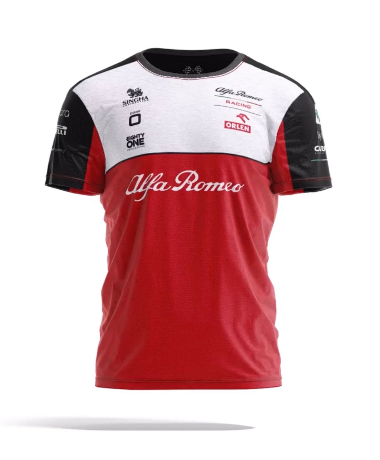 Alfa Romeo F1 Team T Shirt 2023 , 🏁🇮🇹