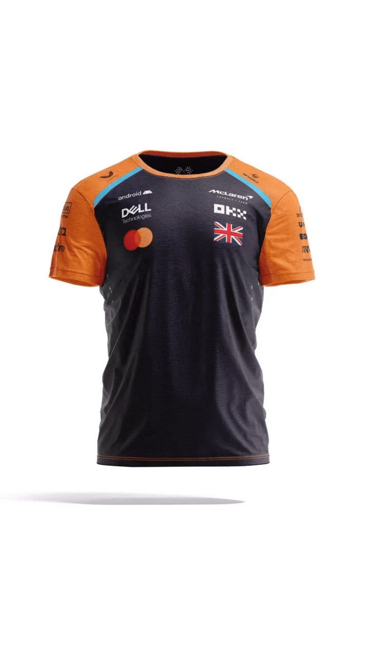 McLaren F1 Team T Shirt 2025 - Black