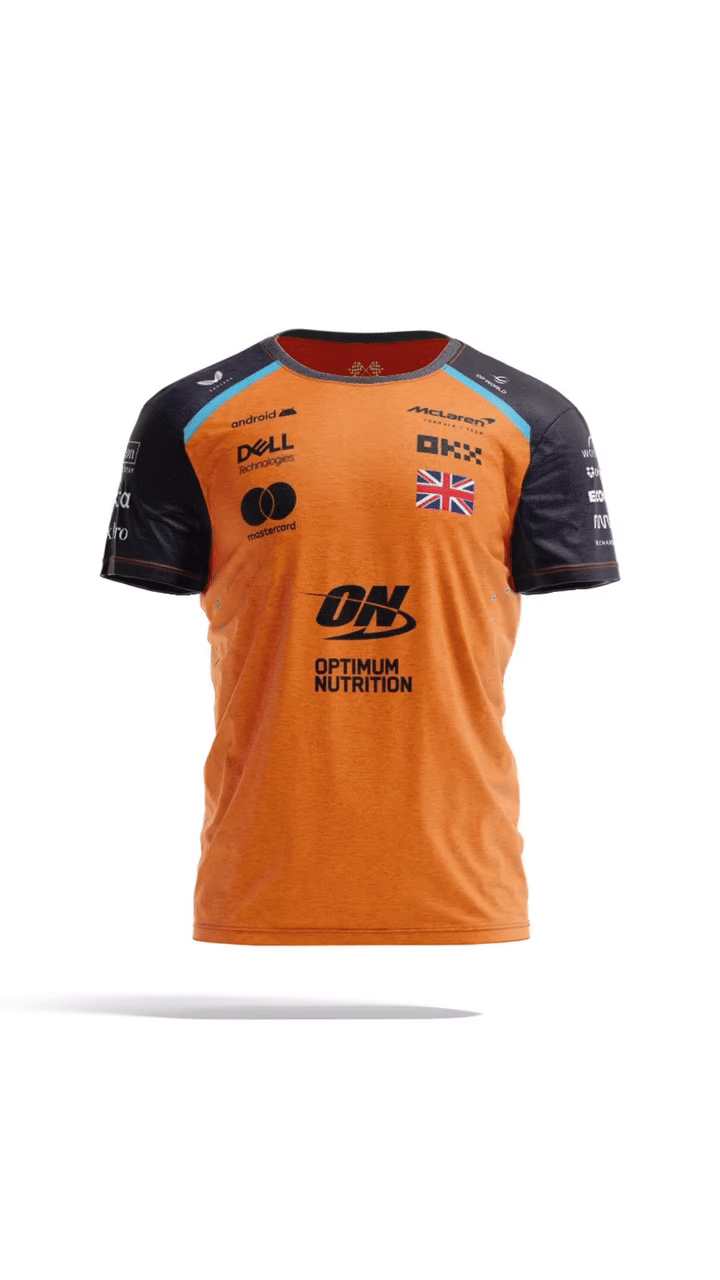 McLaren F1 Team T Shirt 2025 - orange