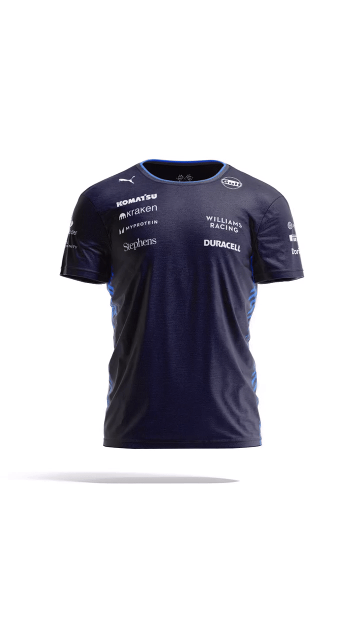 Williams Racing official Team TShirt 2025