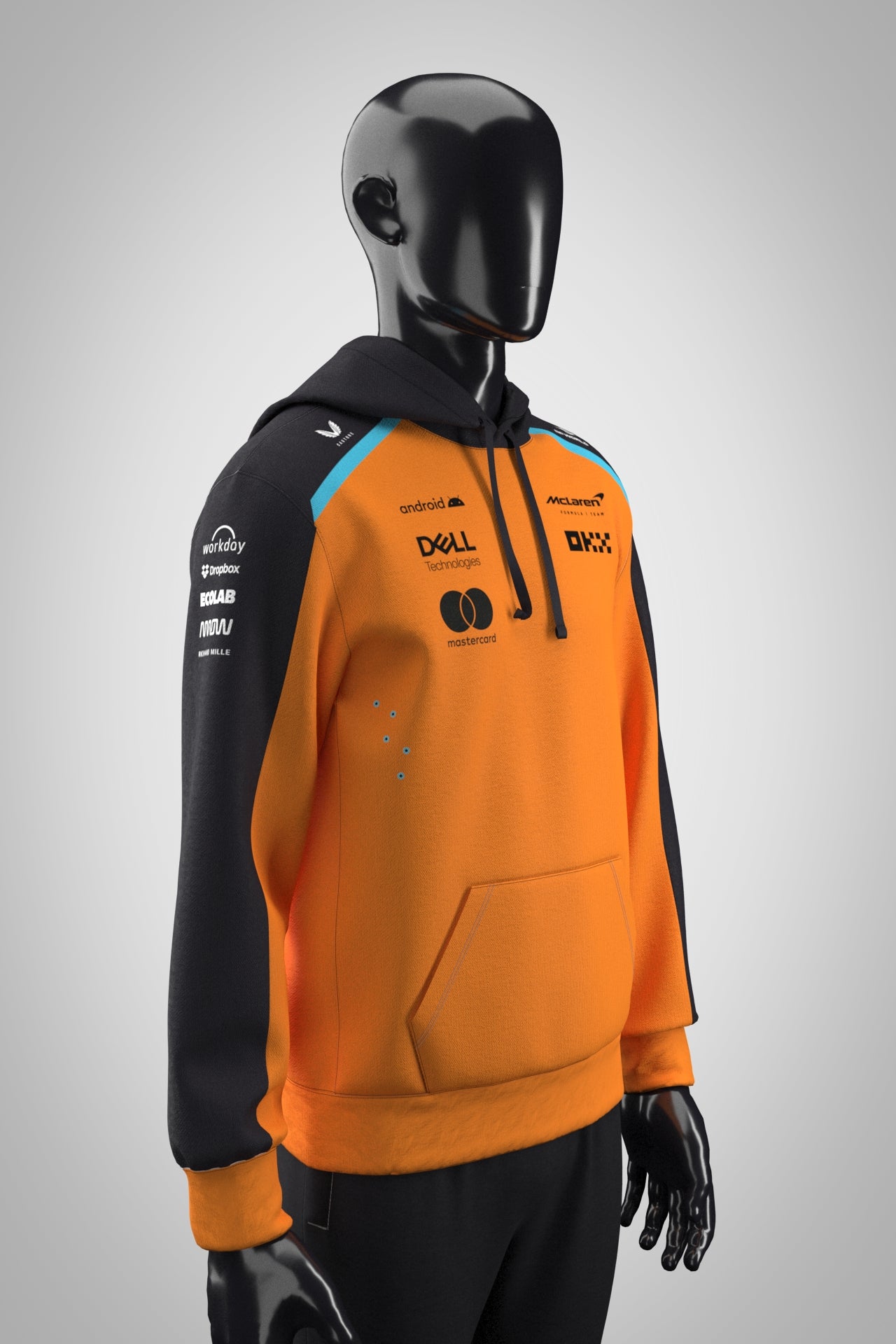 McLaren F1 2025 Team Hoodie - orange