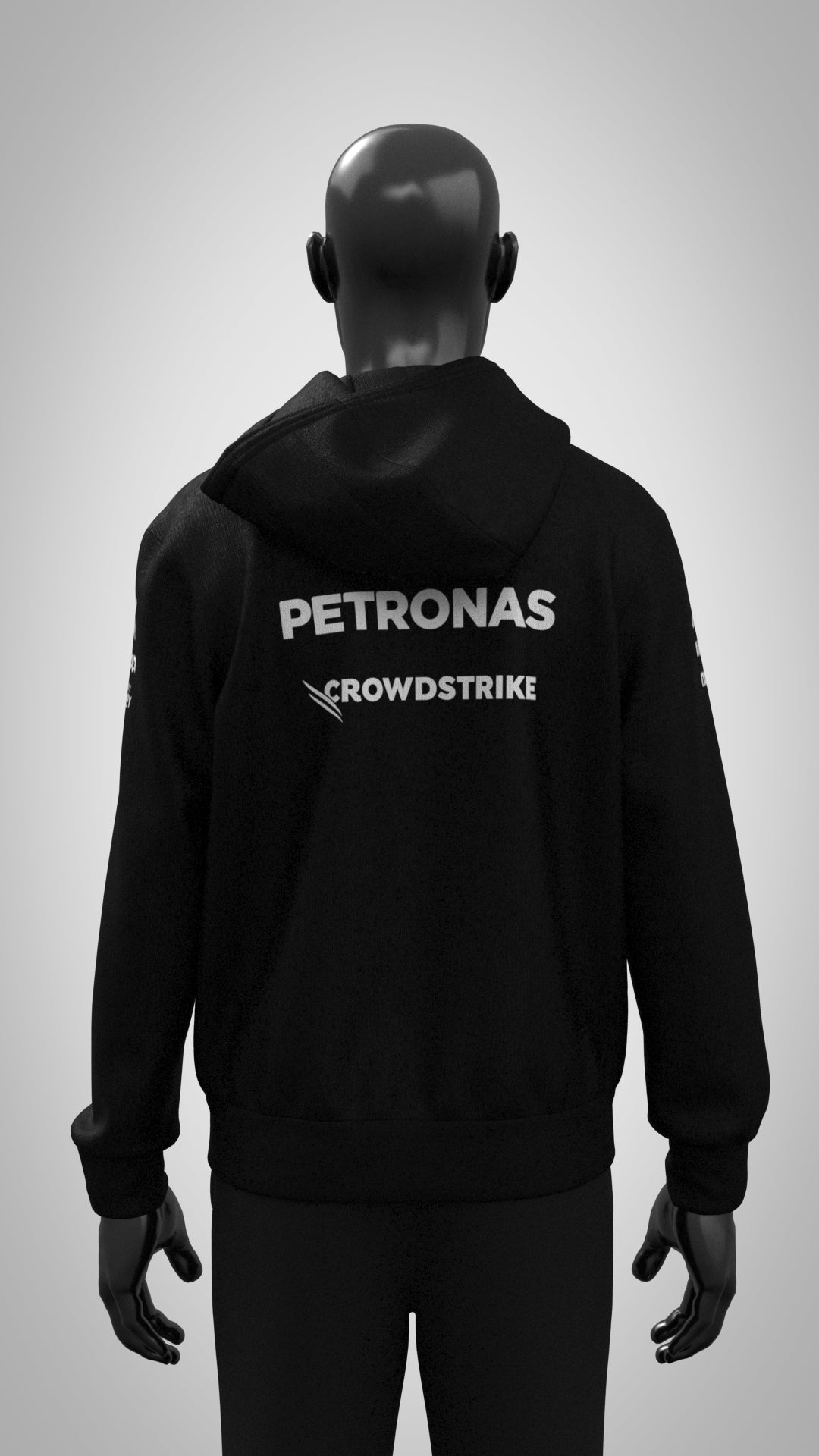 Mercedes-AMG F1 adidas 2025 Team Hoodie - Black