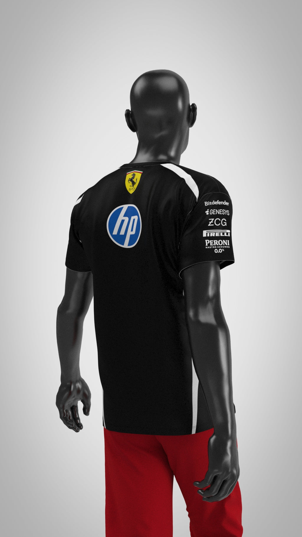 Ferrari T Shirt F1 Team 2026 - Nero “Black”