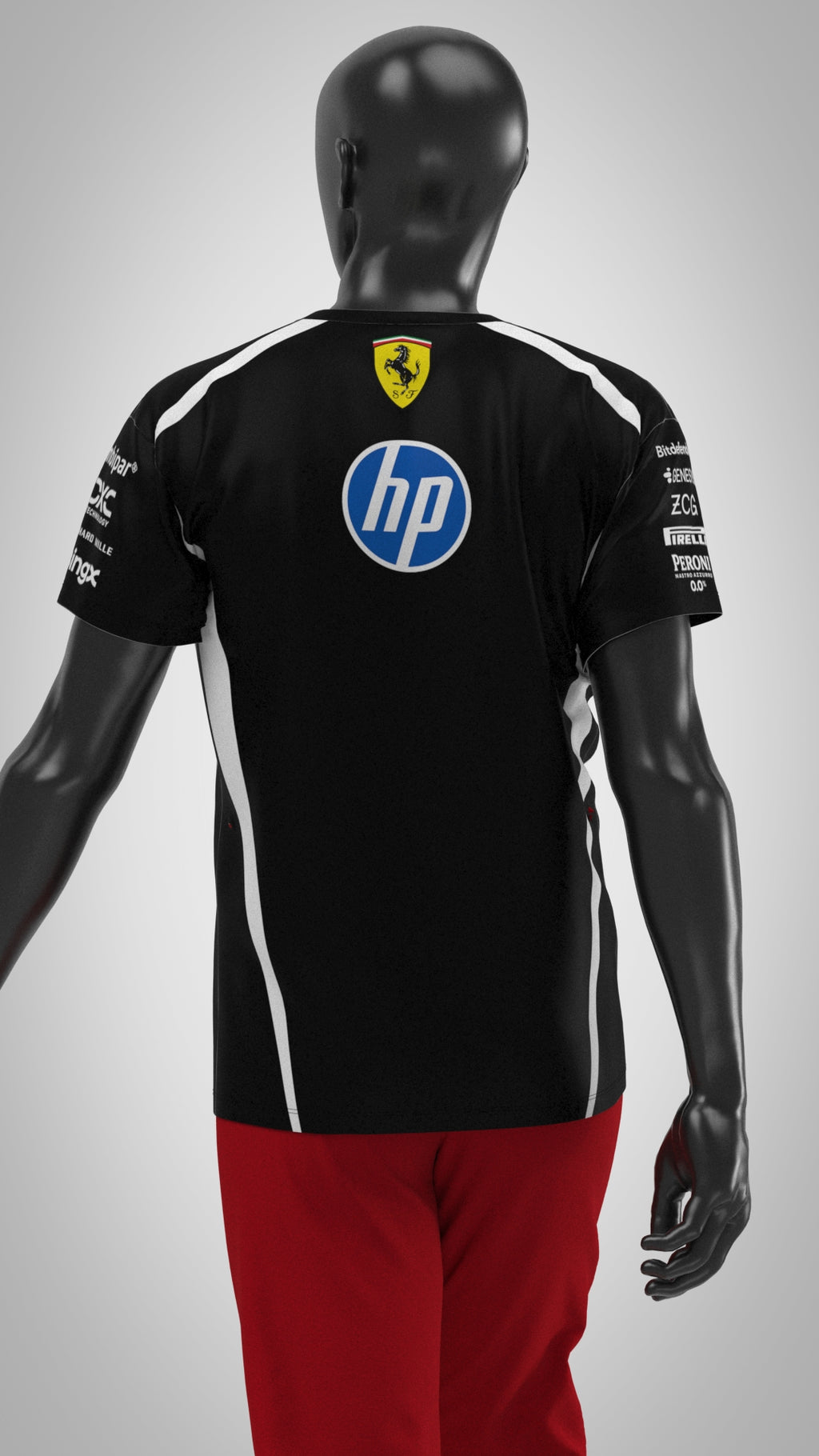 Ferrari T Shirt F1 Team 2026 - Nero “Black”