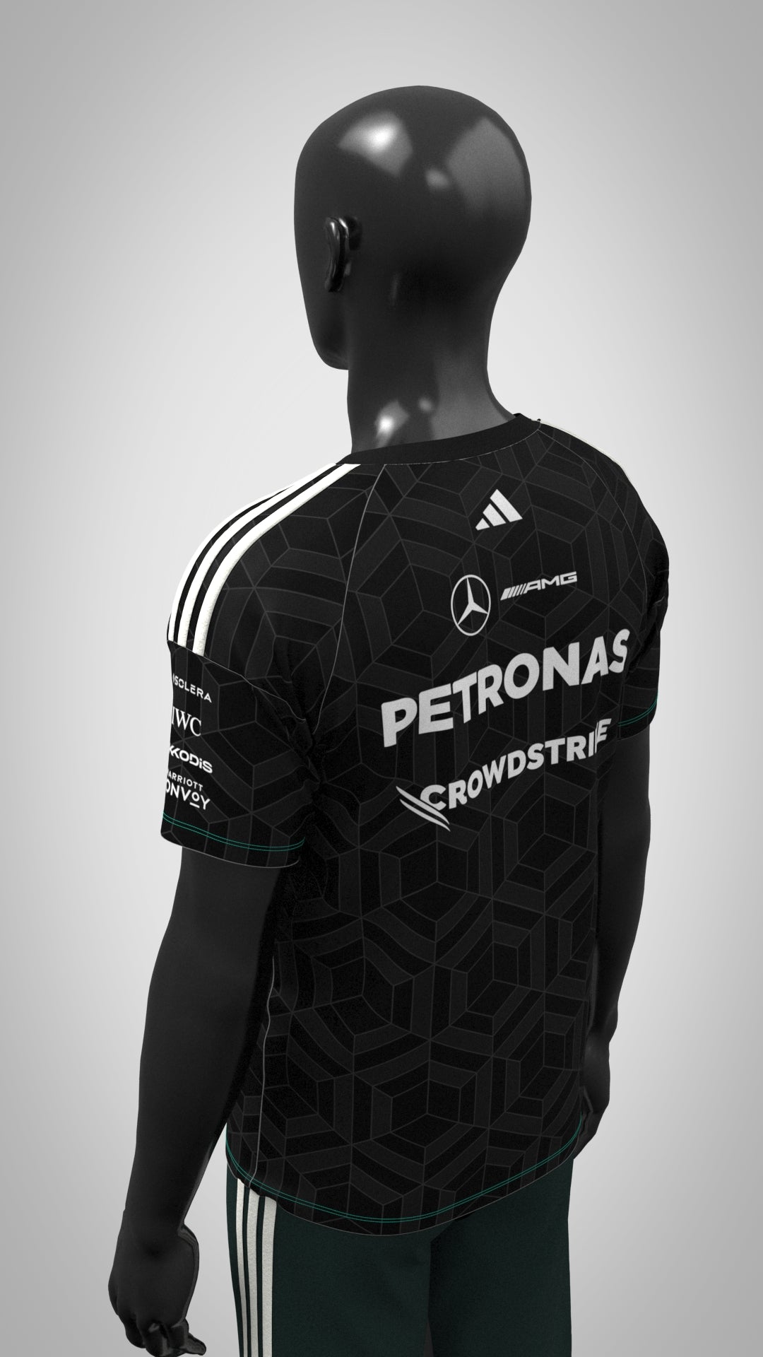 Pre-Order Mercedes-AMG PETRONAS F1 Team T Shirt 2026 - Black