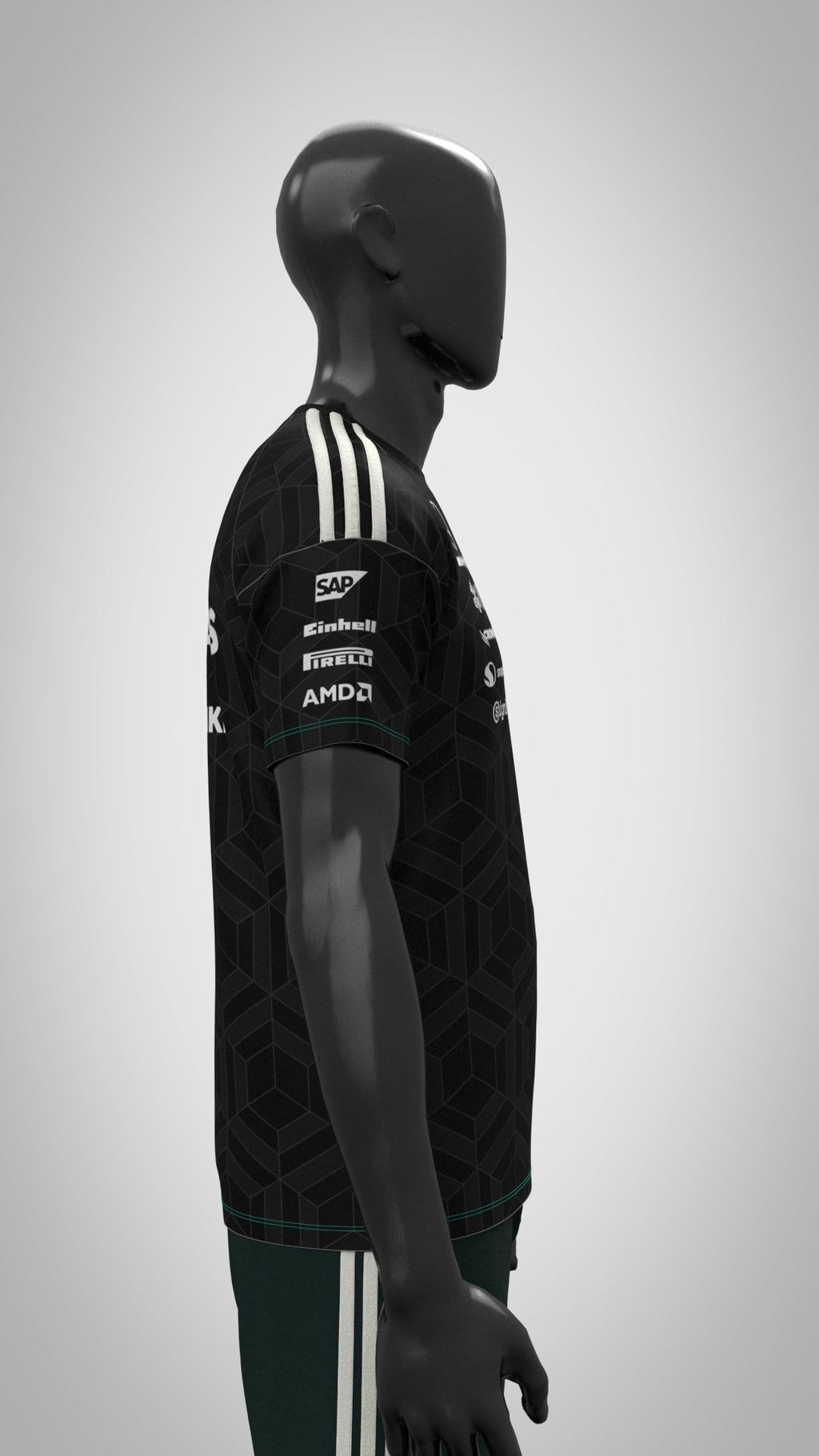 Mercedes-AMG PETRONAS F1 Team T Shirt 2026 - Black