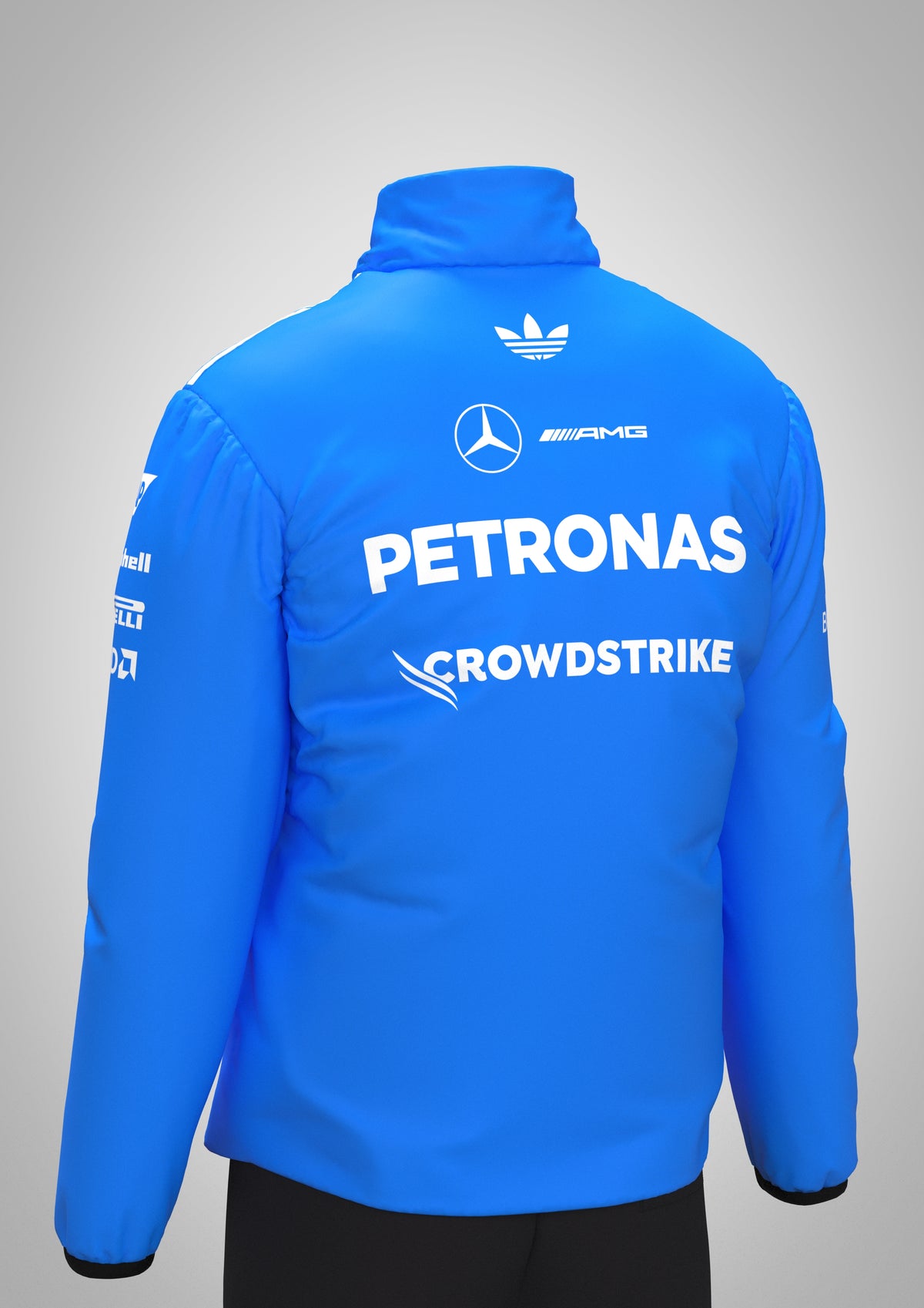 MERCEDES - AMG PETRONAS FORMULA 1 TEAM BLUE WONDER DRIVER HARRINGTON 2026 JACKET