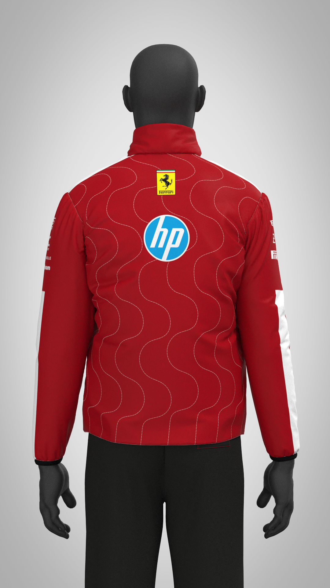 Scuderia Ferrari F1 PUMA 2025 Team Jacket Rosso - Red