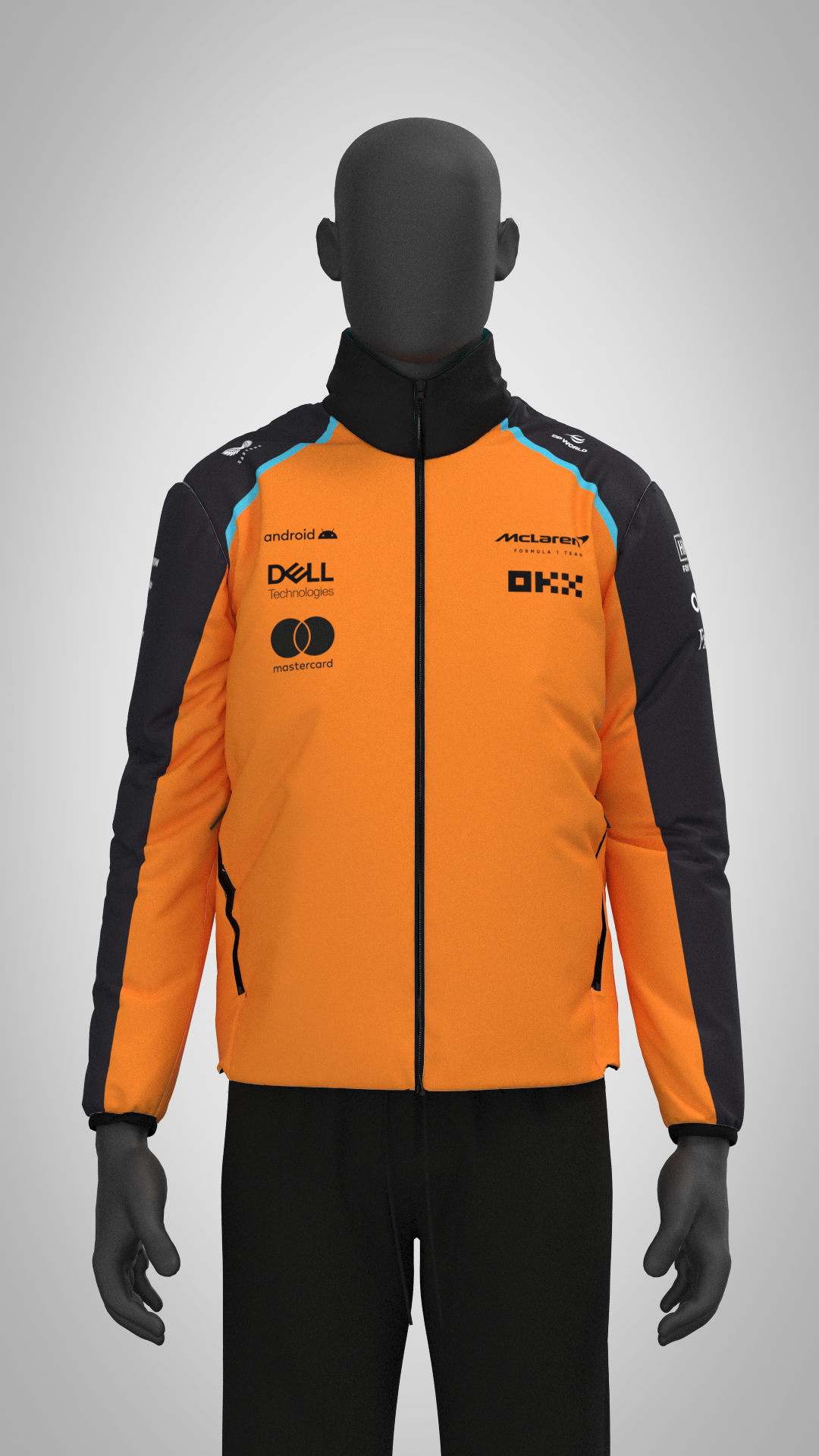 McLaren F1 2025 Team Jacket- Orange