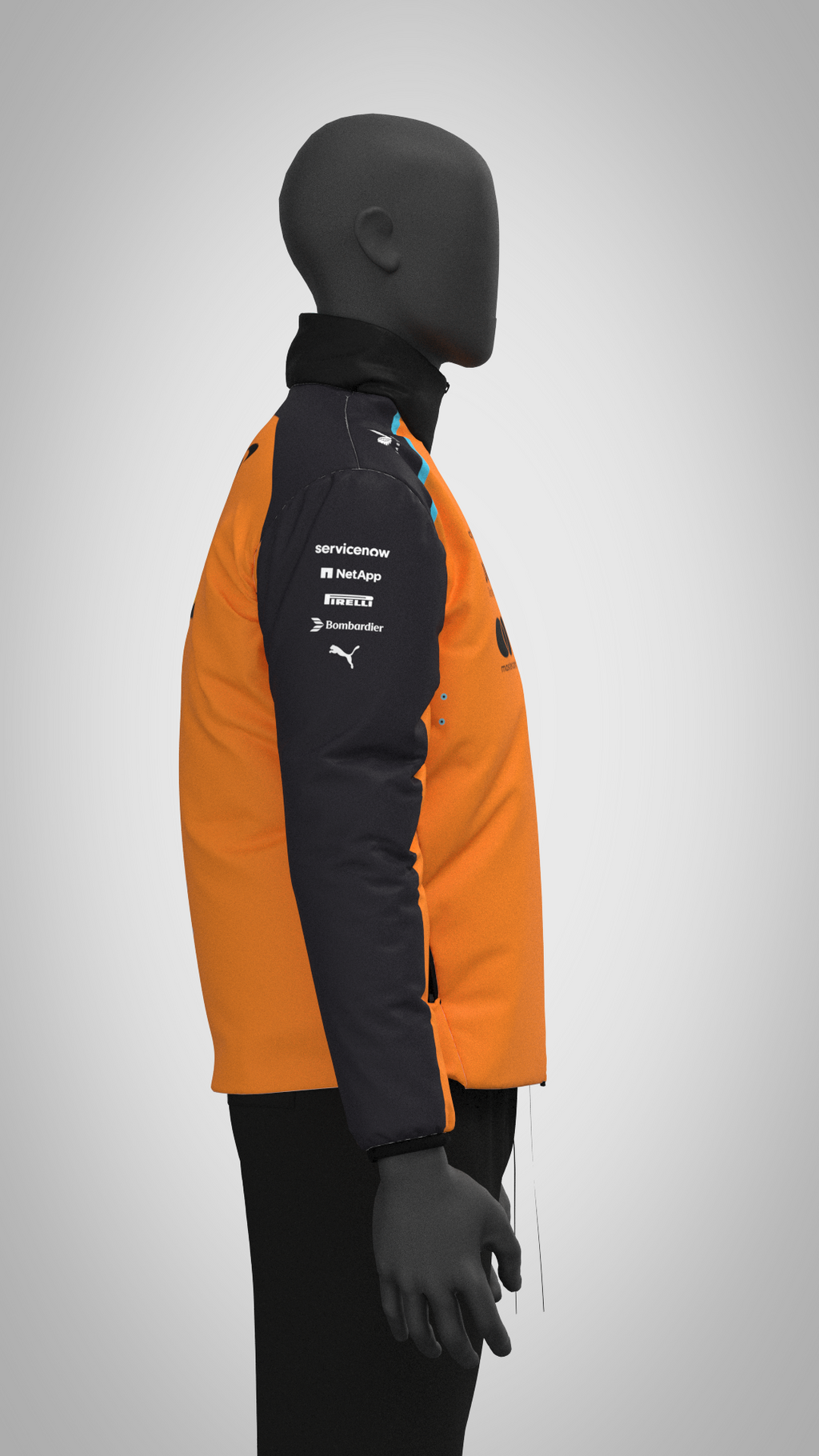 McLaren F1 2025 Team Jacket- Orange