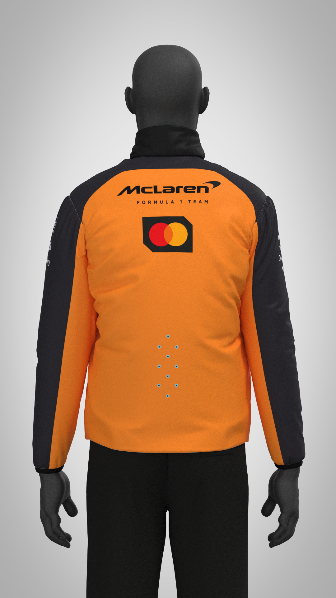 McLaren F1 2025 Team Jacket- Orange