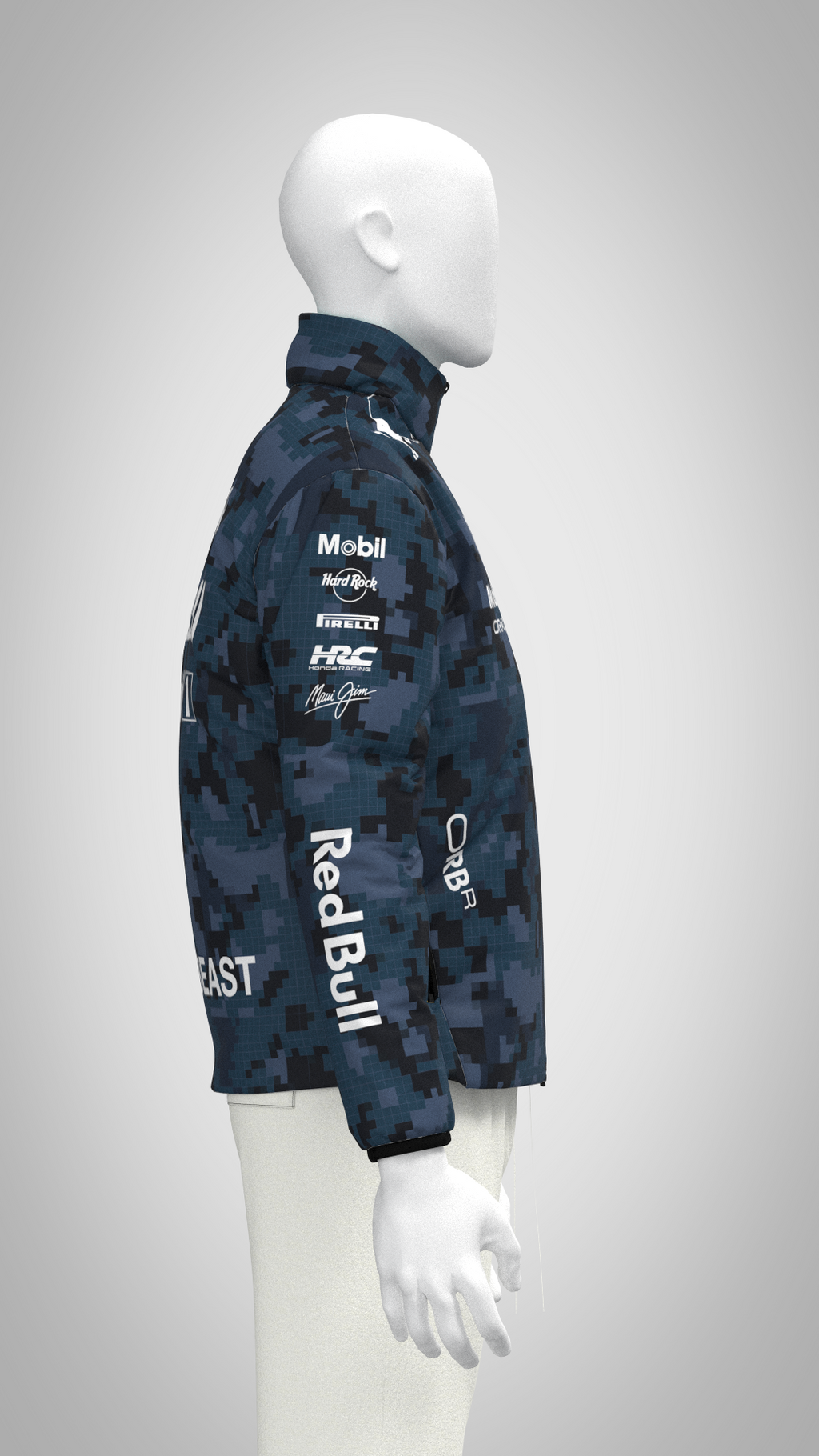 Oracle Red Bull Racing x Hypebeast Team Jacket - Night Sky