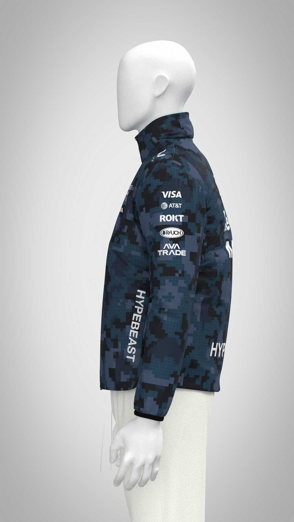 Oracle Red Bull Racing x Hypebeast Team Jacket - Night Sky