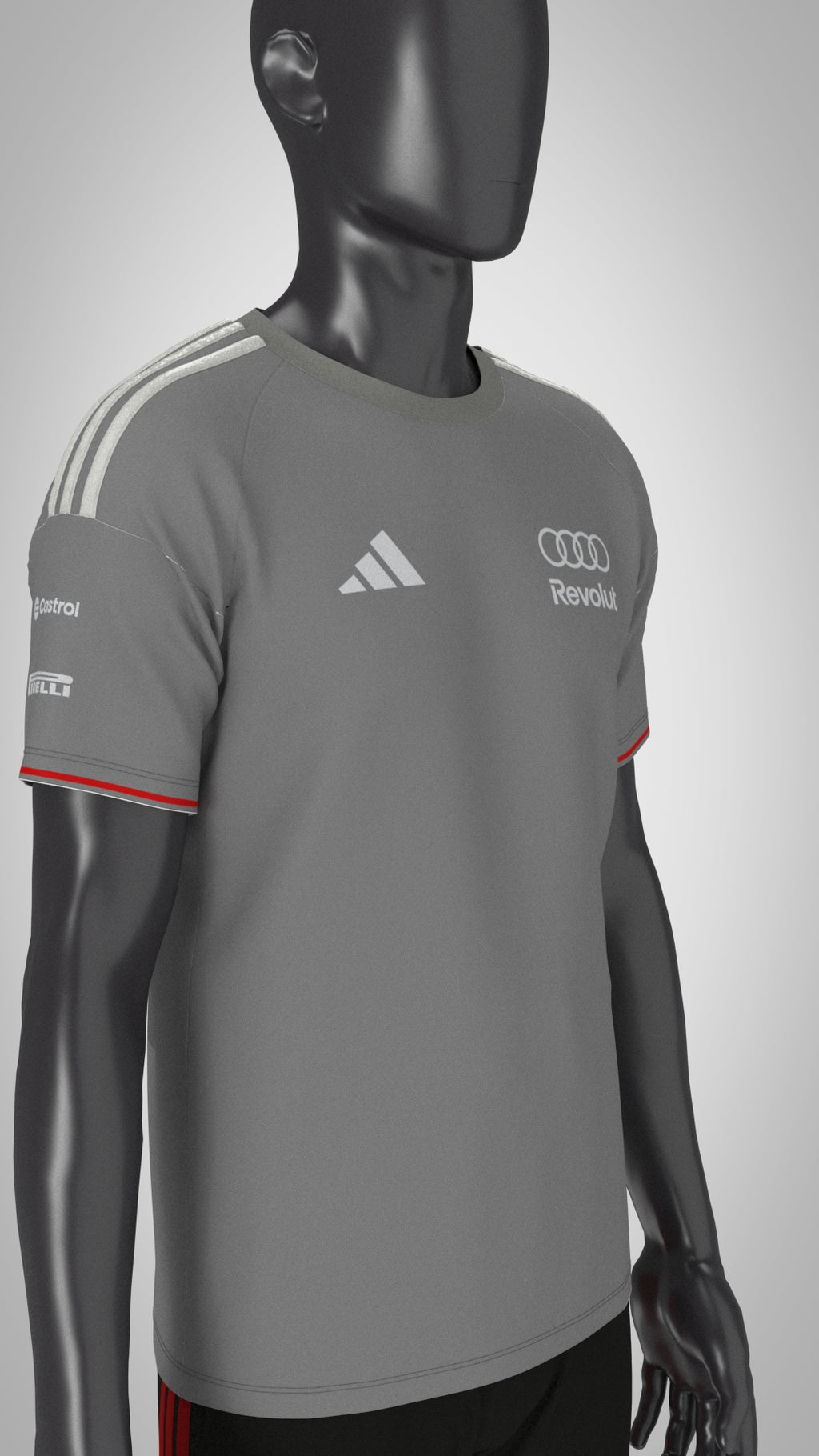 Exclusive - AUDI F1 Team T Shirt 2026 - Gray