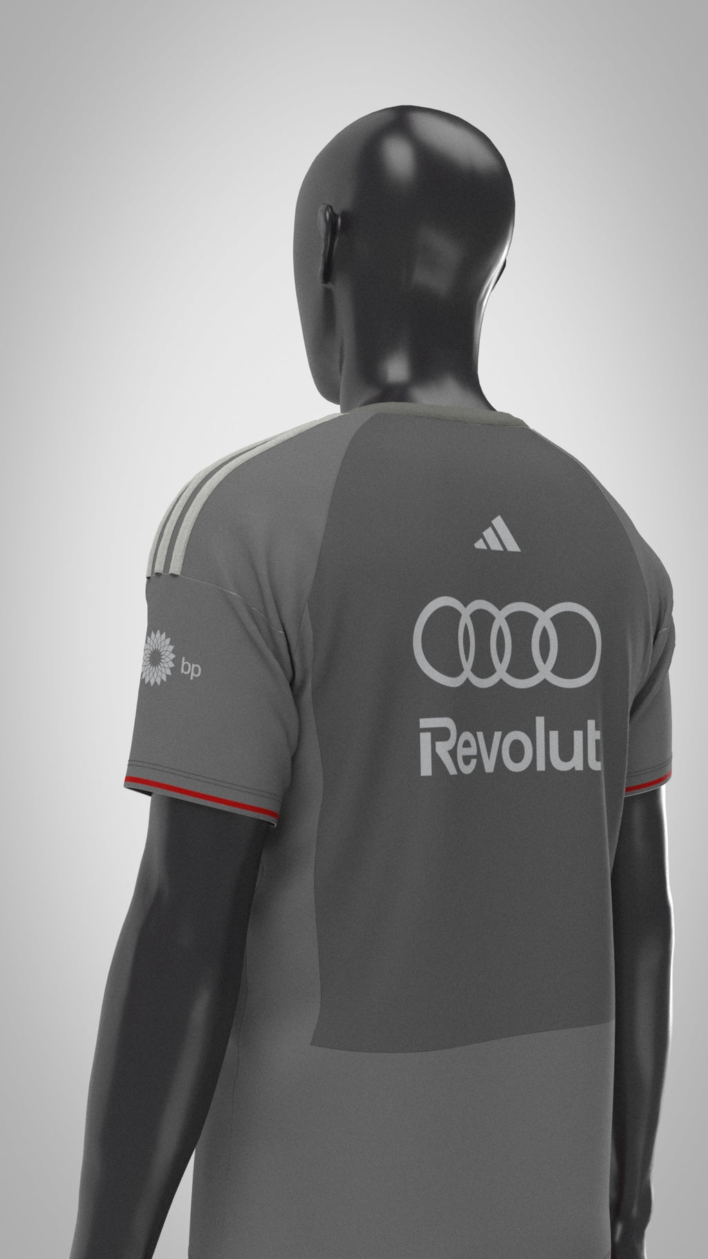 Exclusive - AUDI F1 Team T Shirt 2026 - Gray