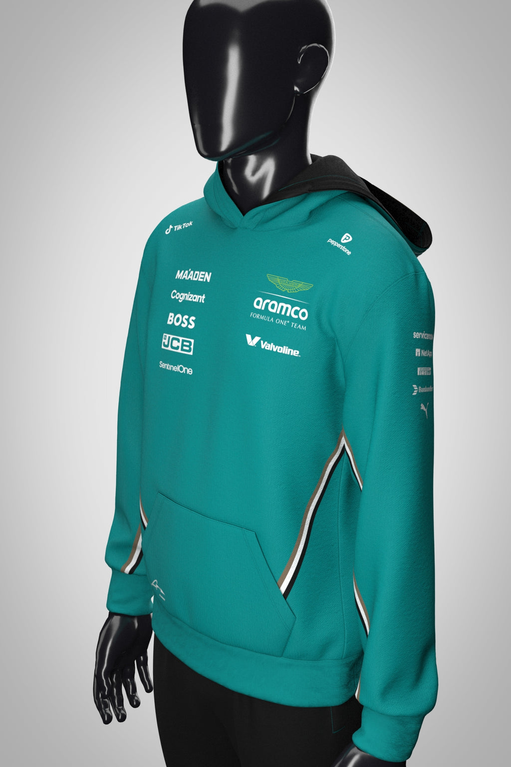 Aston Martin F1 2025 Team Hoodie - green