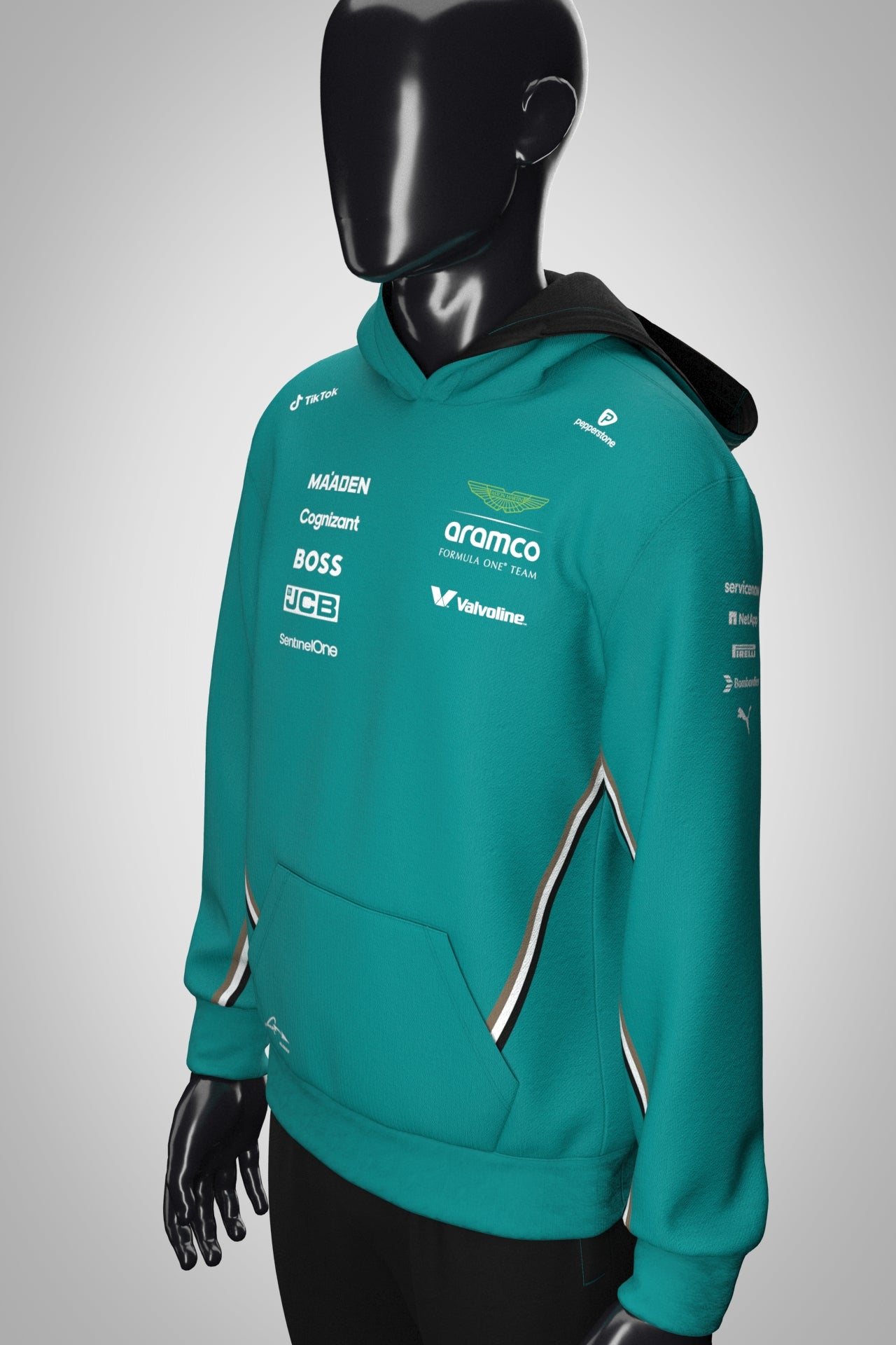 Aston Martin F1 2025 Team Hoodie - green
