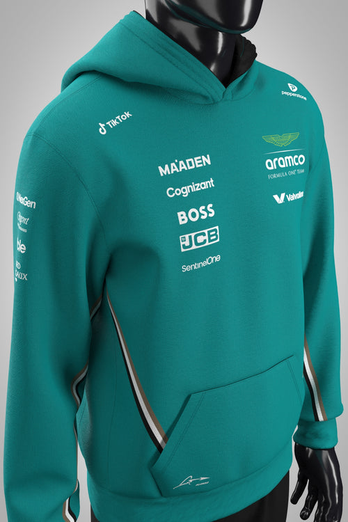 Aston Martin F1 2025 Team Hoodie - green