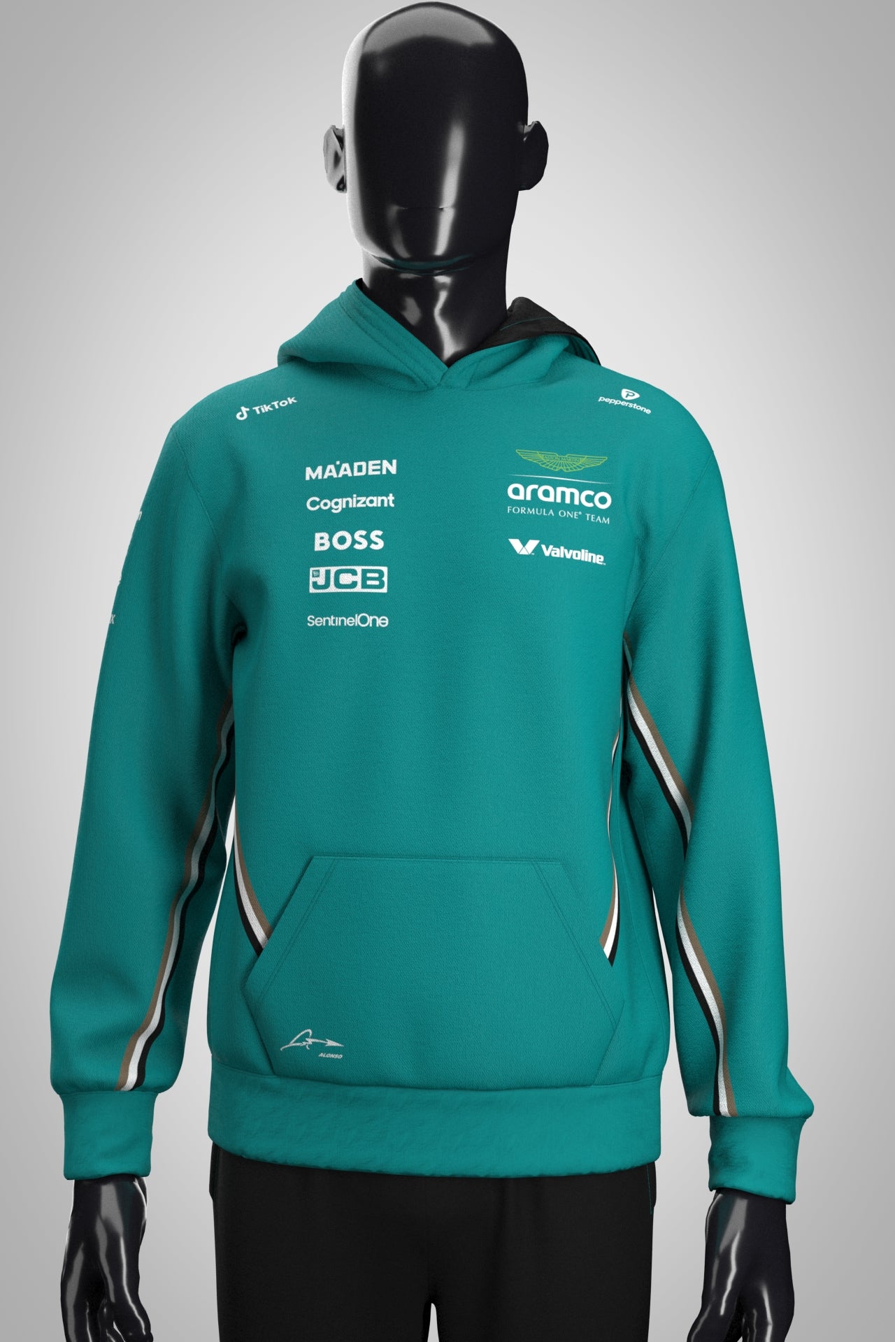 Aston Martin F1 2025 Team Hoodie - green