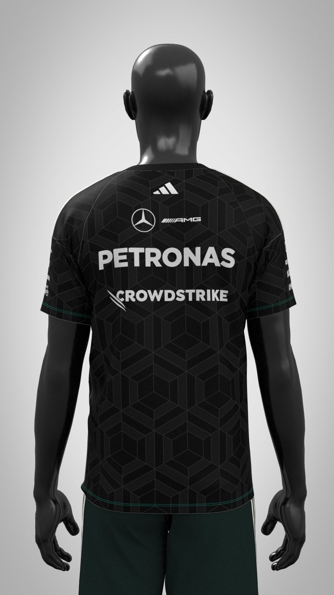 Pre-Order Mercedes-AMG PETRONAS F1 Team T Shirt 2026 - Black