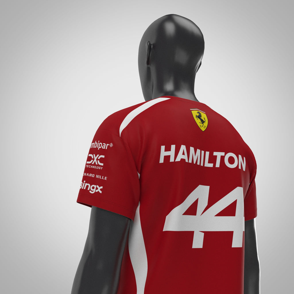 Lewis Hamilton 2026 Scuderia Ferrari F1 Team T Shirt