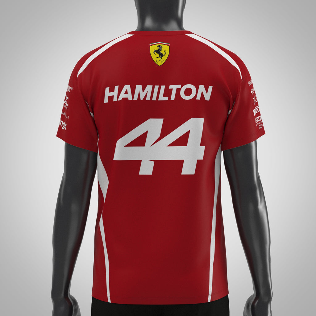 Lewis Hamilton 2026 Scuderia Ferrari F1 Team T Shirt