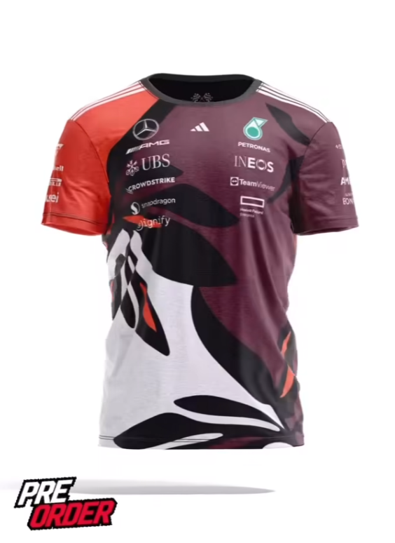 Mercedes AMG Petronas F1 Special Edition Miami GP Team T-Shirt