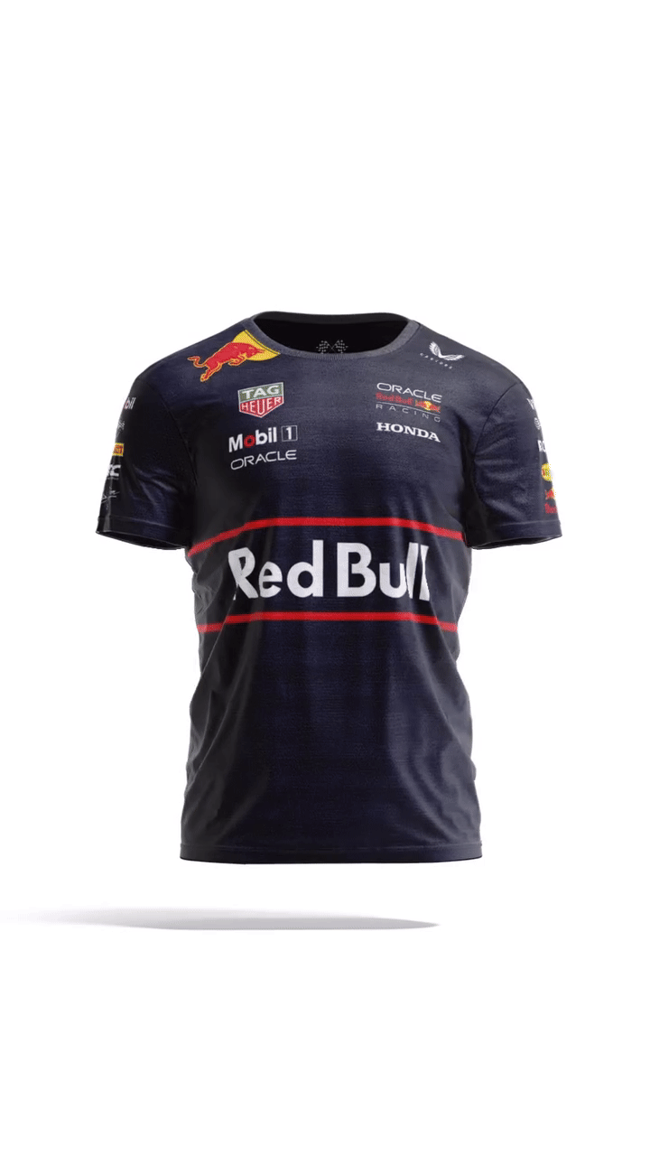 Red Bull T Shirt F1 Team 2025 -Navy