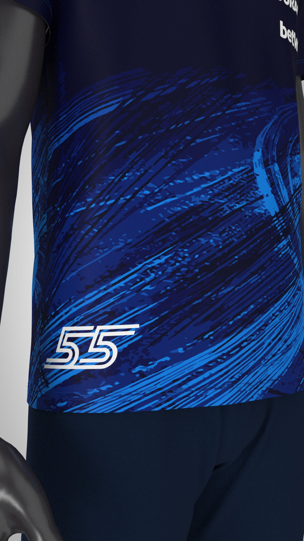 Williams F1 Team 2026 Tech Tee Carlos Sainz - T Shirt Navy