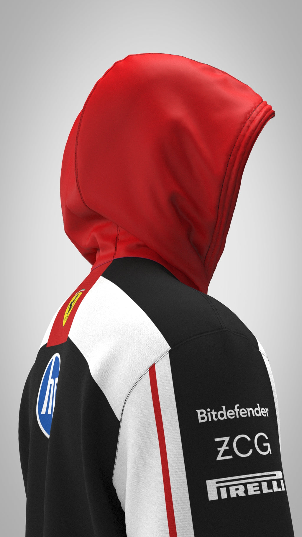 2026 Puma Hoodie for Scuderia Ferrari - Red Black special color