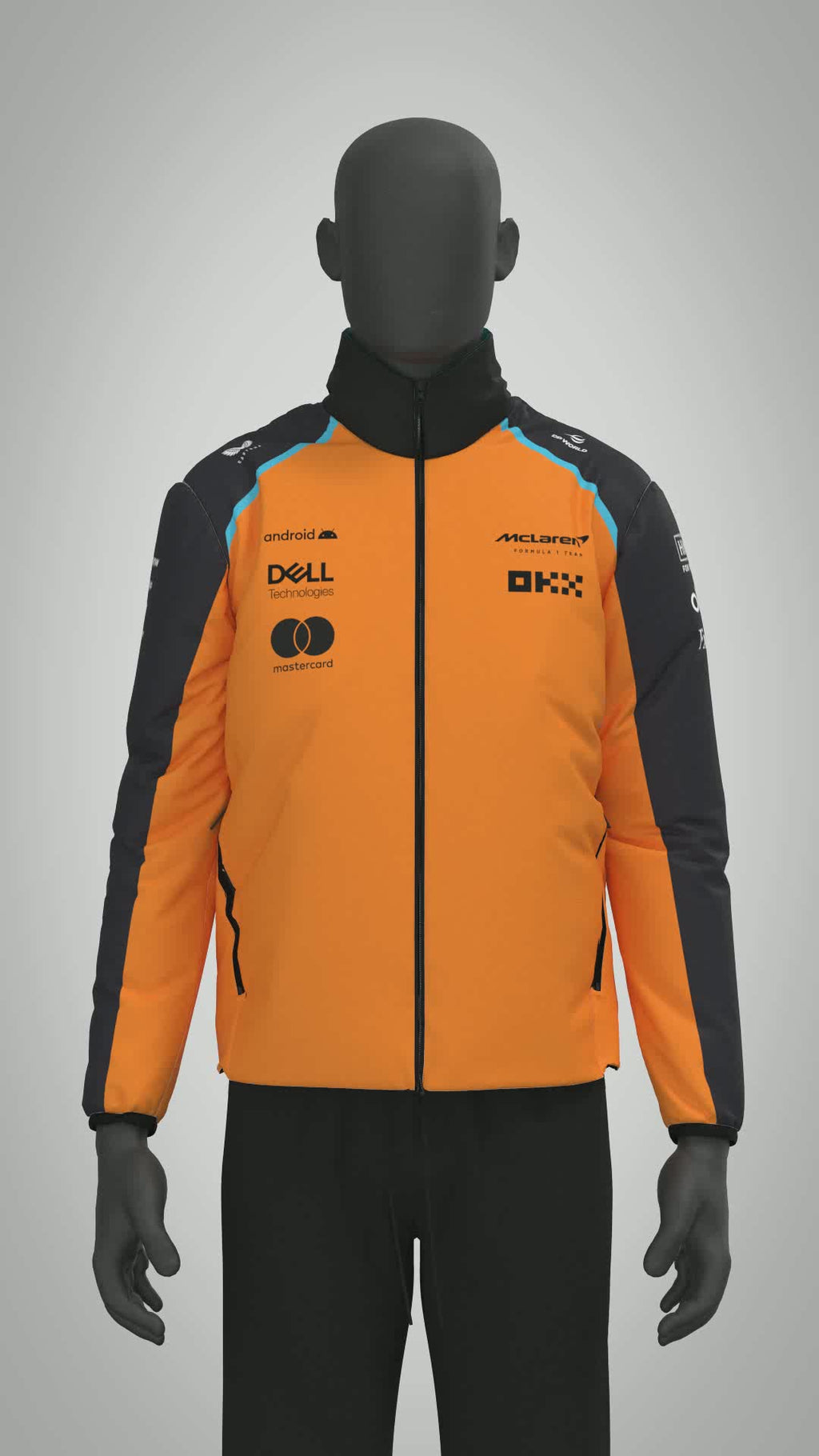 McLaren F1 2025 Team Jacket- Orange