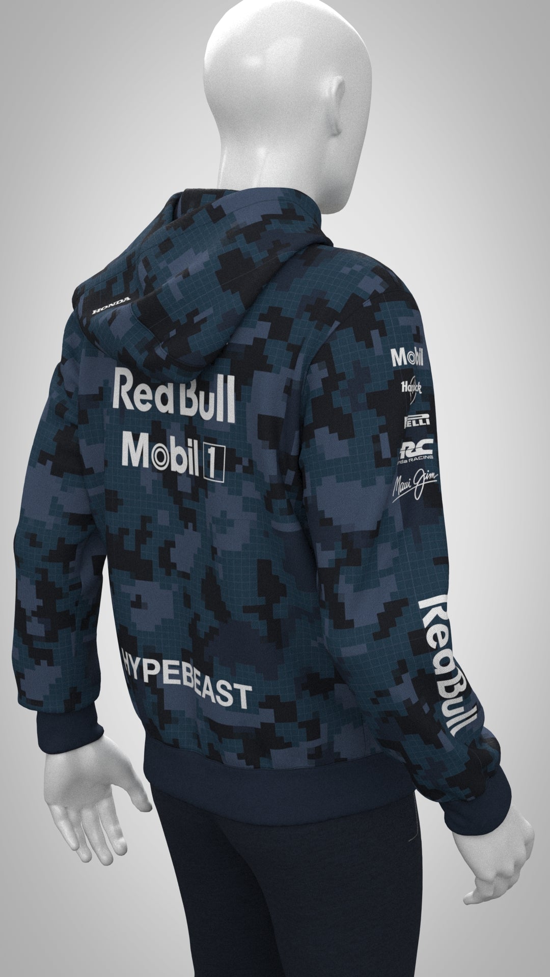 Oracle Red Bull Racing x Hypebeast Team hoodie - Night Sky