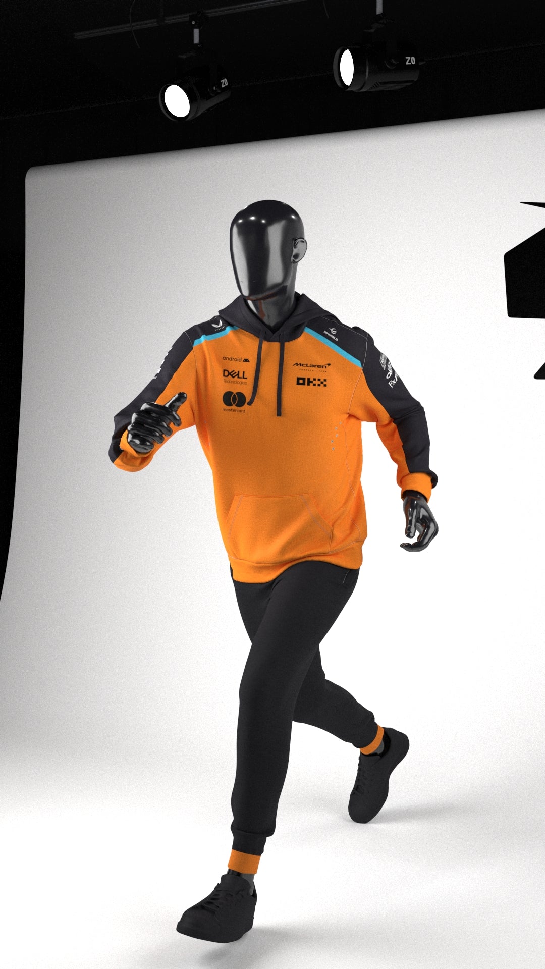 McLaren F1 2025 Team Hoodie - orange