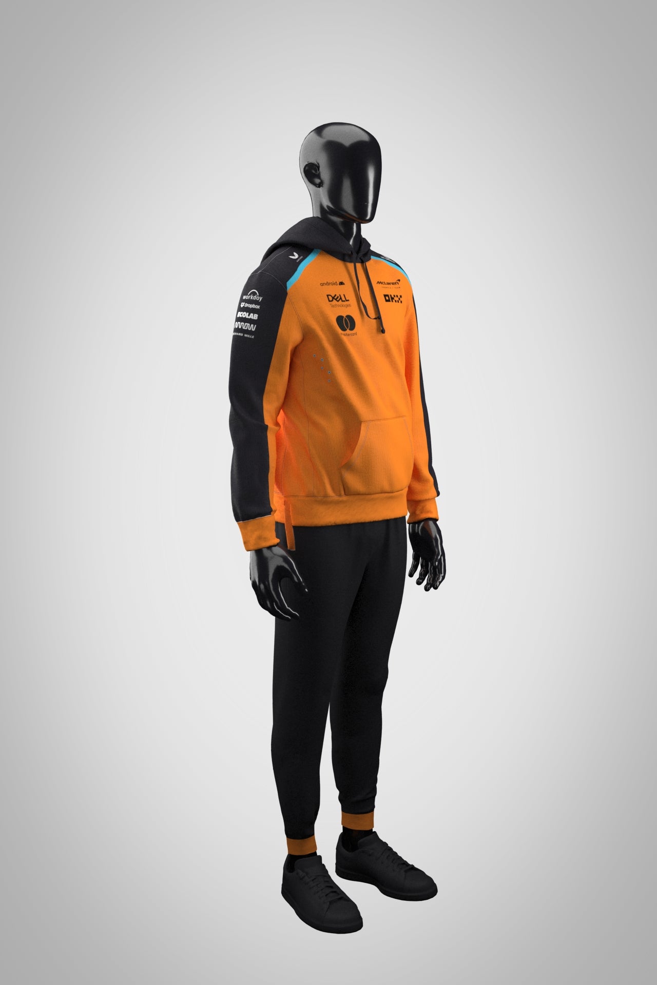 McLaren F1 2025 Team Hoodie - orange